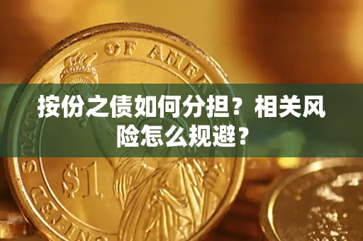 武汉按份之债如何分担?相关风险怎么规避? 武汉按份之债如何分担?相关风险怎么规避?